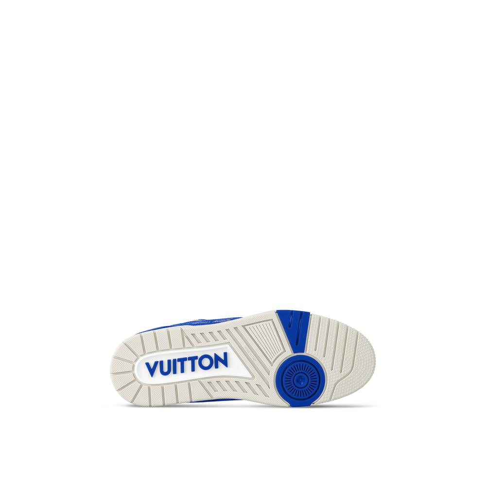 Louis Vuitton Men LV Trainer Sneaker Blue 1AC57T