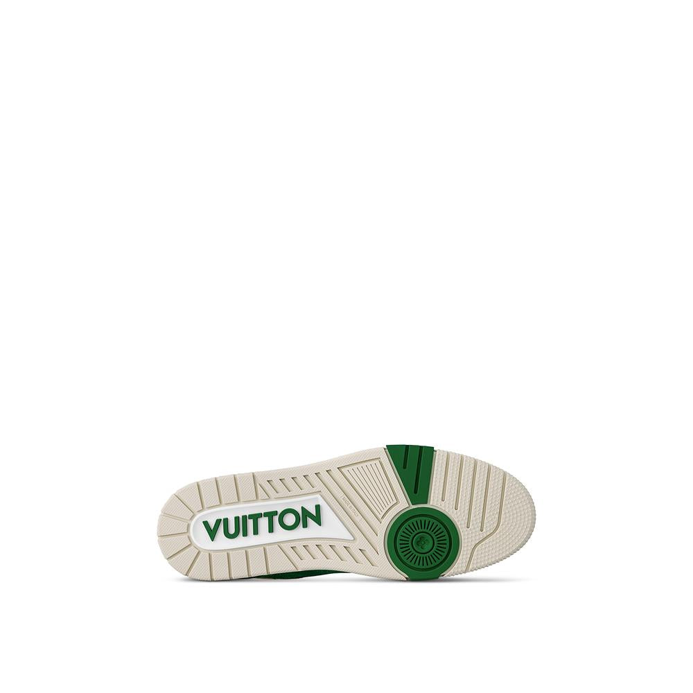 Louis Vuitton Men Sneaker LV Trainer Green 1AC58D