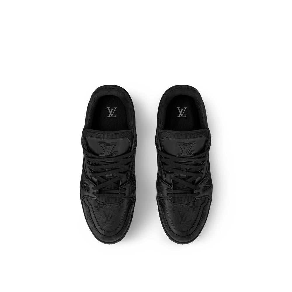 Louis Vuitton Men Sneaker LV Trainer Black 1AHDBO