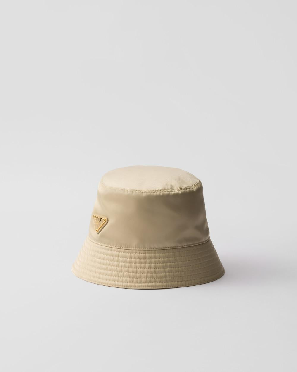 PRADA Women Re-Nylon bucket hat Desert 1HC137_2DMI_F0FHI