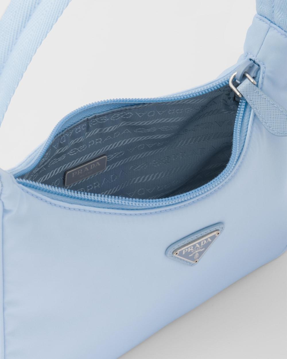 PRADA Women Re-Nylon Prada Re-Edition 2000 mini-bag Light Blue 1NE515_RDH0_F0076