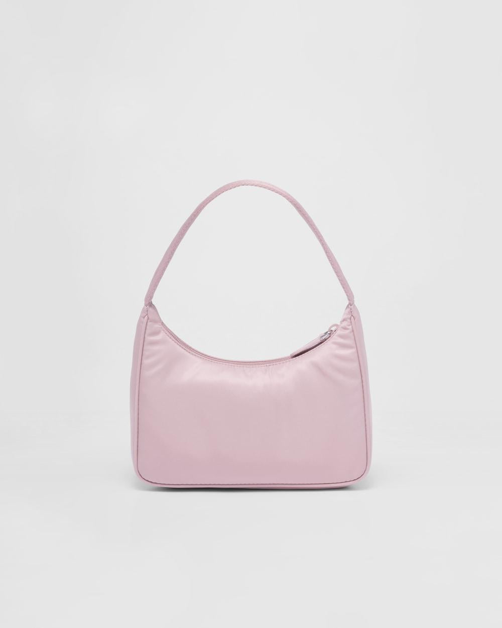 PRADA Women Re-Nylon Prada Re-Edition 2000 mini-bag Alabaster Pink 1NE515_RDH0_F0E18