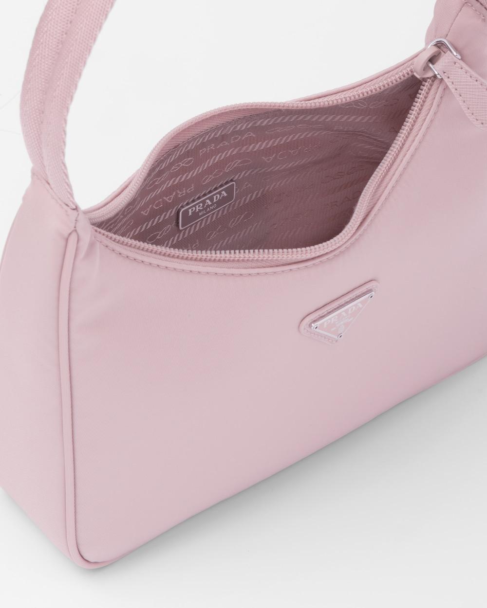 PRADA Women Re-Nylon Prada Re-Edition 2000 mini-bag Alabaster Pink 1NE515_RDH0_F0E18