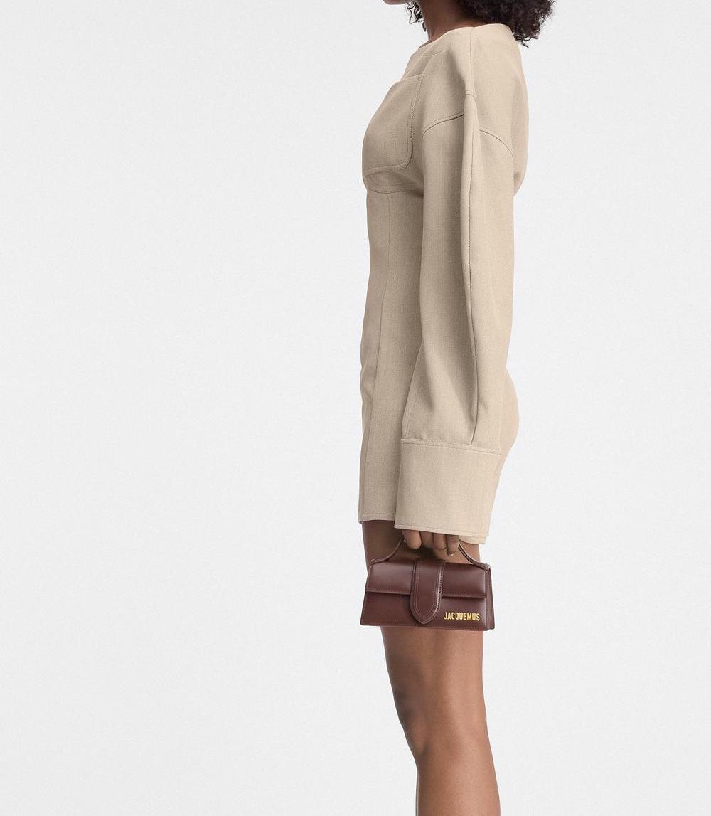 JACQUEMUS Women The Bambino Brown 213BA006-3100-850