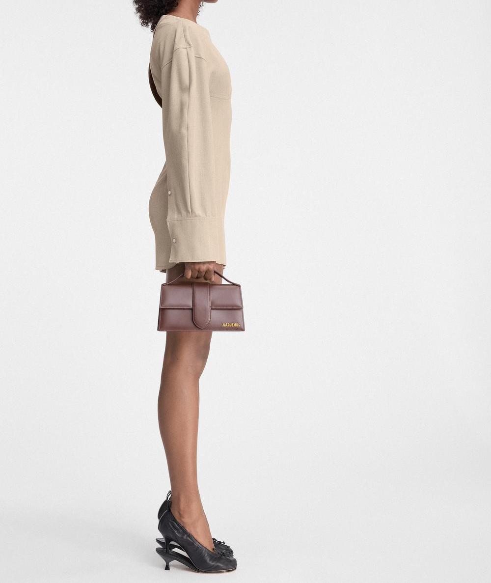 JACQUEMUS Women The large Bambino Brown 213BA007-3100-850