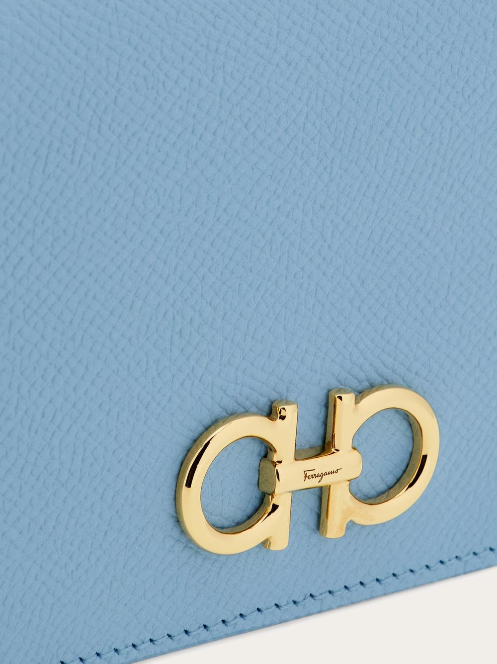 FERRAGAMO Women Portefeuille Gancini Sky blue 22D779 774979