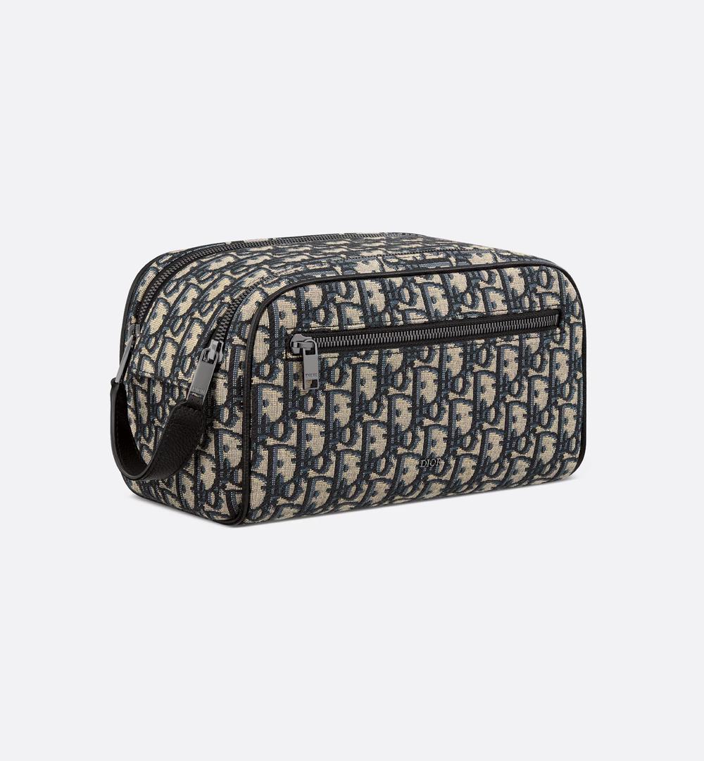 DIOR Men Toiletry bag Beige and black 2ESCA494YKY_H27E