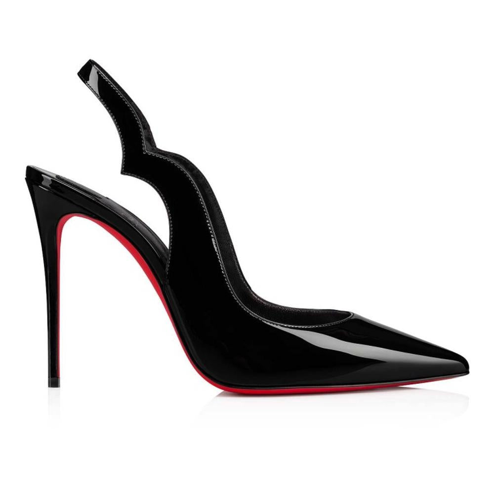 CHRISTIAN LOUBOUTIN Women Hot Chick Sling Black 3220303B439