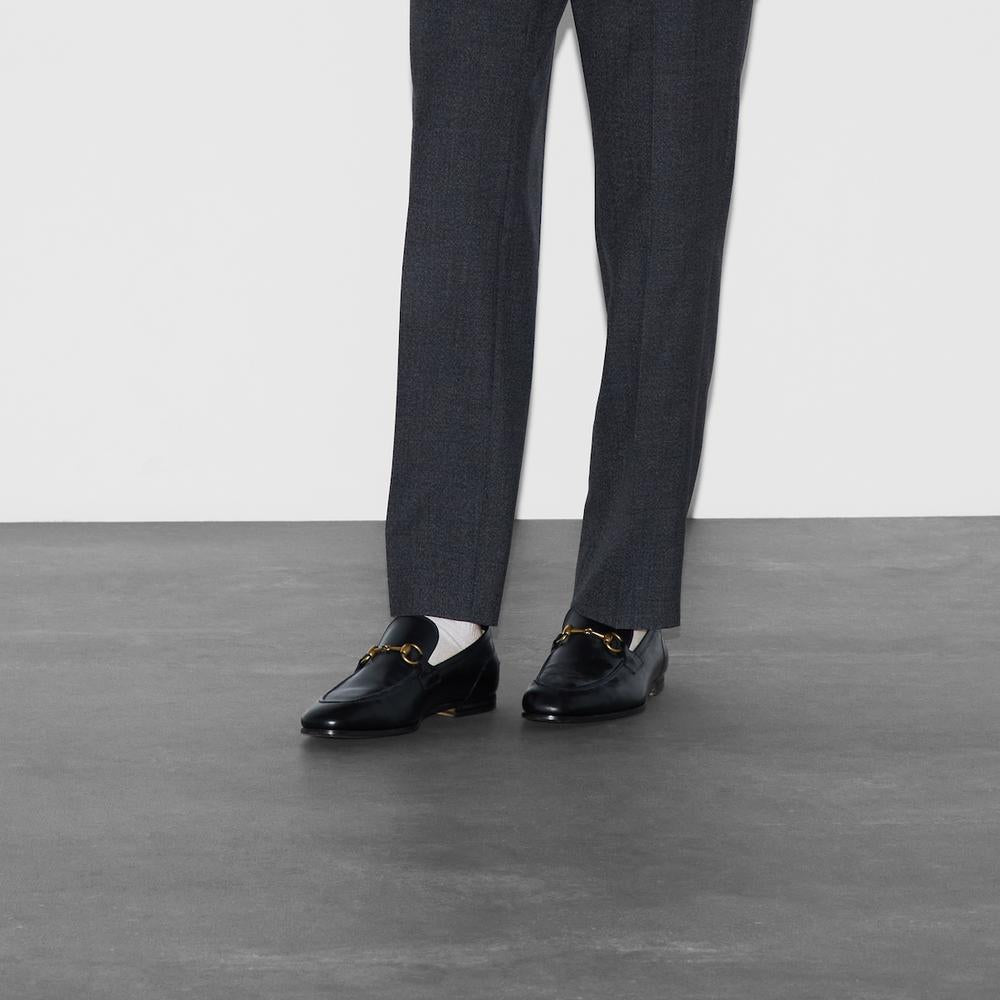 غوتشي الرجال غوتشي جوردان متعطل جلد أسود 406994 BLM00 1000