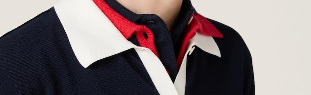 MIU Women Drill bucket hat Burgundy/Blue 5HC196_2DXI_F0E7F