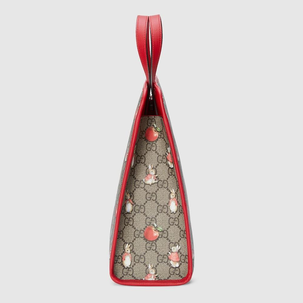 GUCCI Kids Peter Rabbit™ x Gucci tote bag Beige 605614 FAC0K 8647