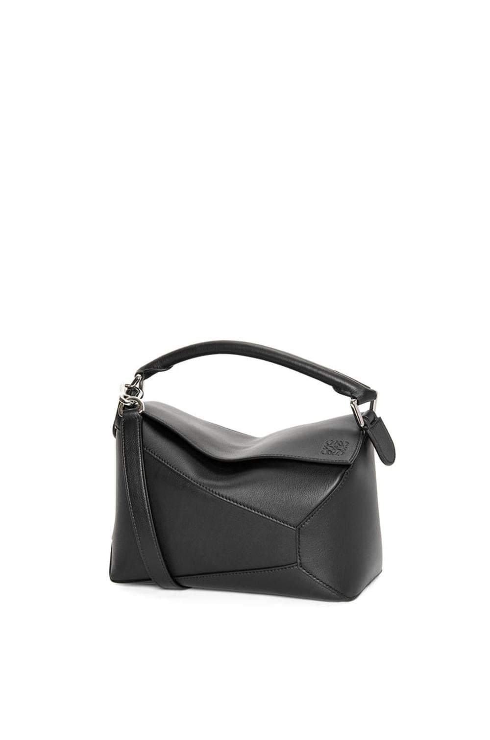 LOEWE Women Small Puzzle bag in classic calfskin Black A510P60X41-1100