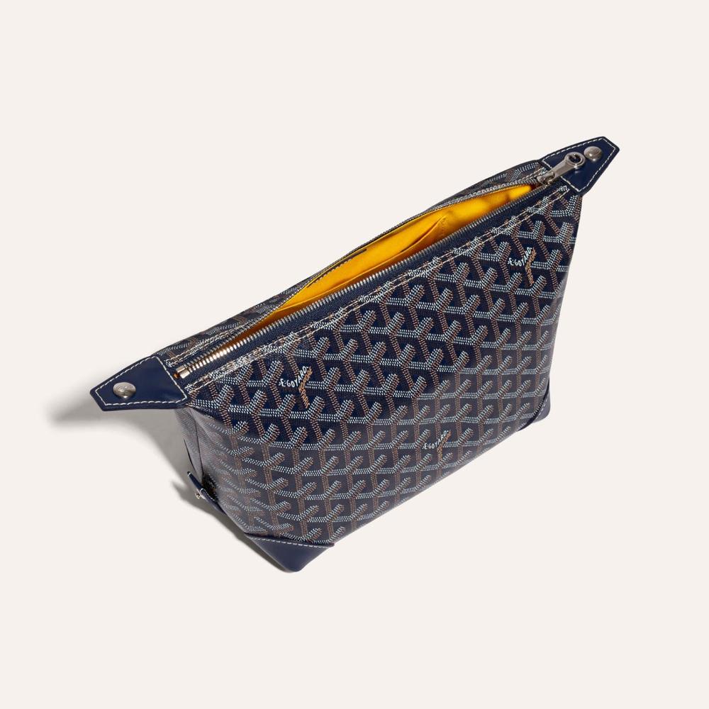 GOYARD Women Bowling 25 Clutch Navy BOWLIN025TY12CL12P