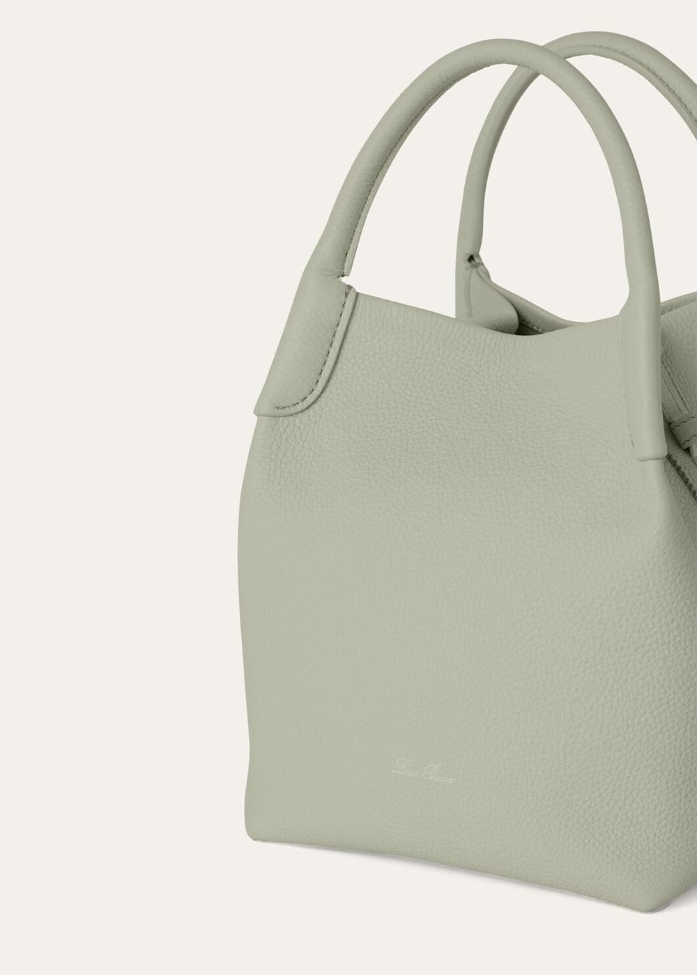 حقيبة صغيرة نسائية من LORO PIANA بلون Wasabi الفاتح FAN8964_50YB