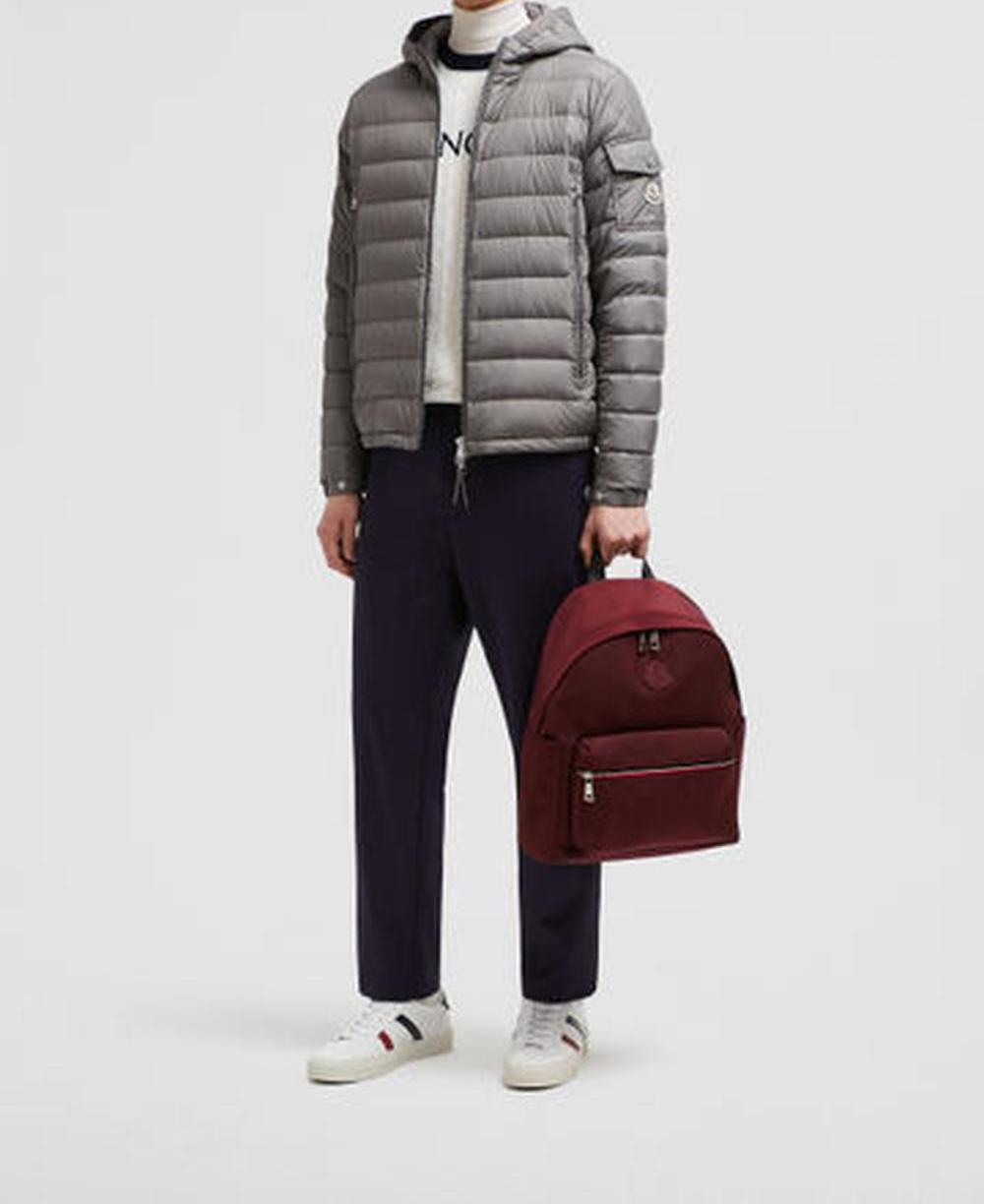 MONCLER Men Galion Hooded Short Down Jacket Dark Gray J20911A00079549SK93D