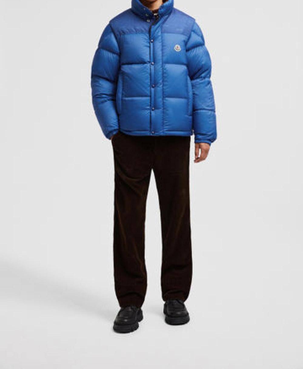 MONCLER Men Moncler Verone Reversible Short Down Jacket Electric Blue J20911A002115985T735
