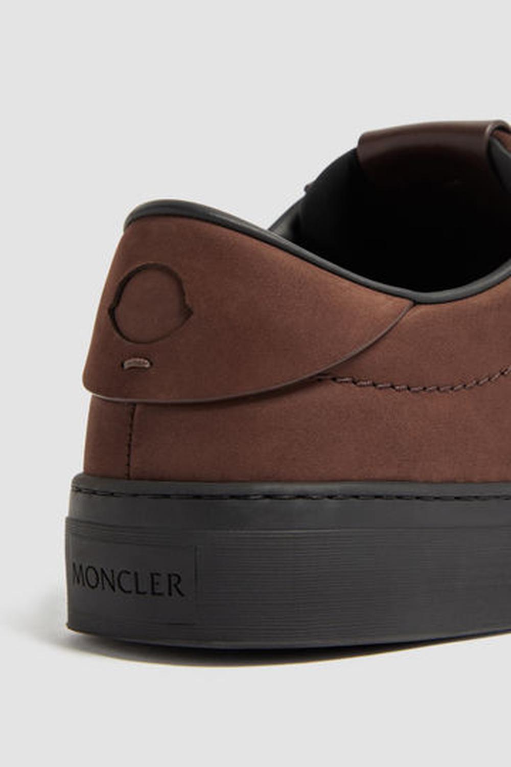 MONCLER Men Monclub Nubuck Sneakers Dusty Brown J209A4M00140M4295250