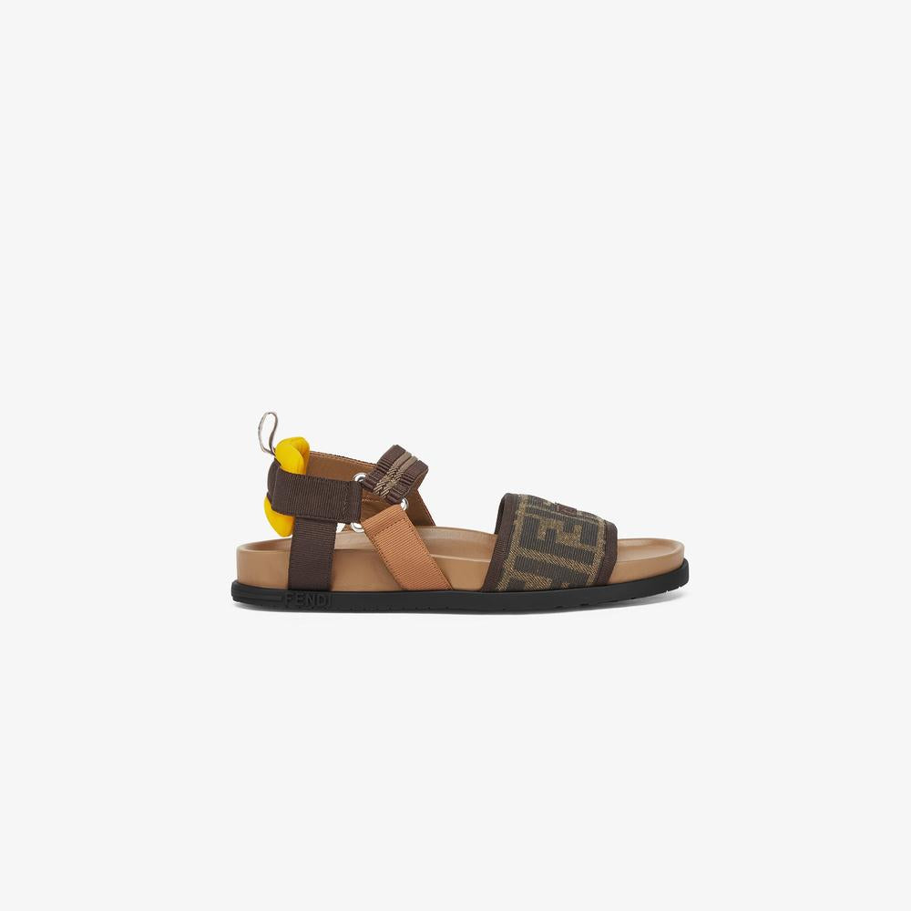 FENDI Kids Junior sandals Brown JMR437AJZEF1R7Y