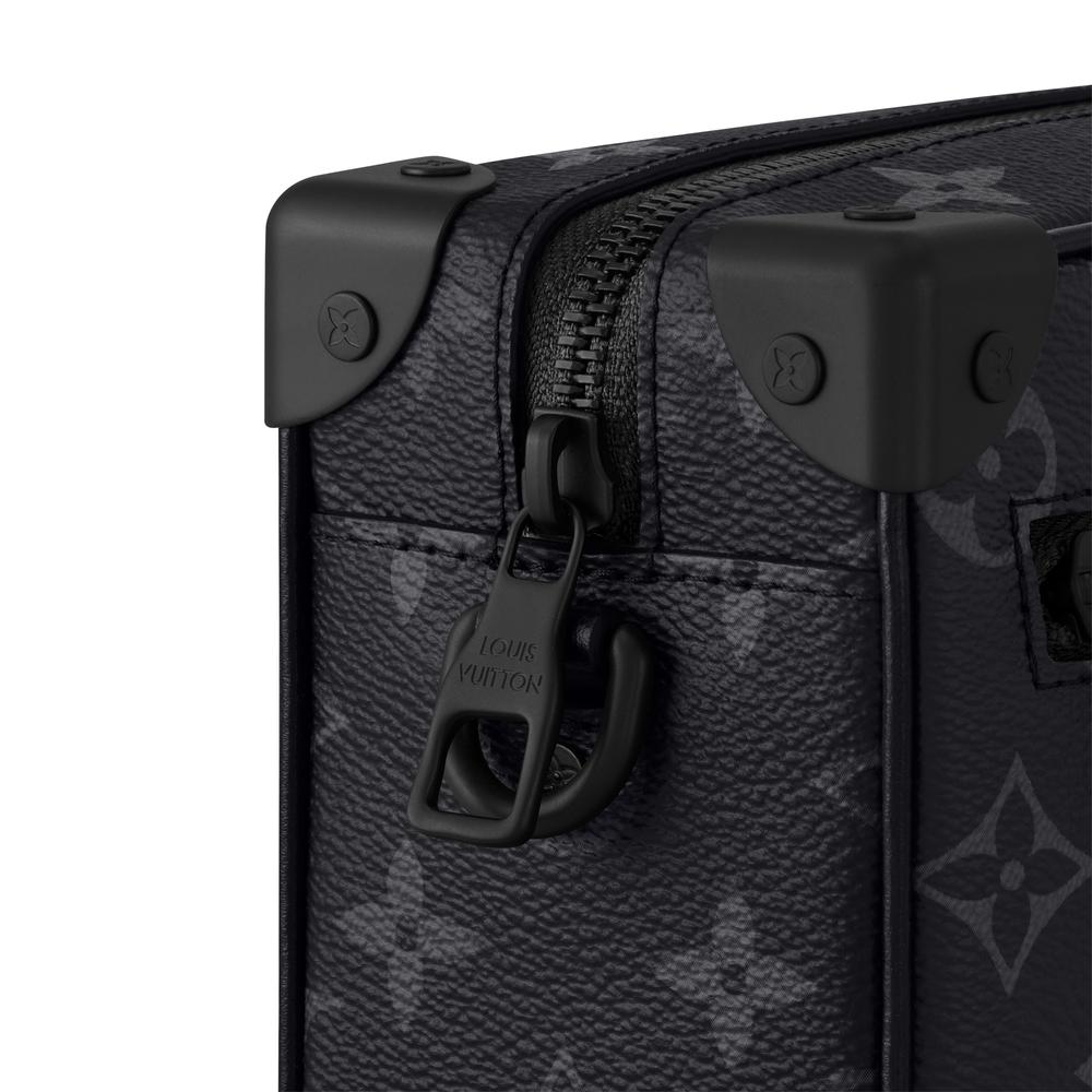 Louis Vuitton Men Mini Soft Trunk Bag Monogram Eclipse M44735