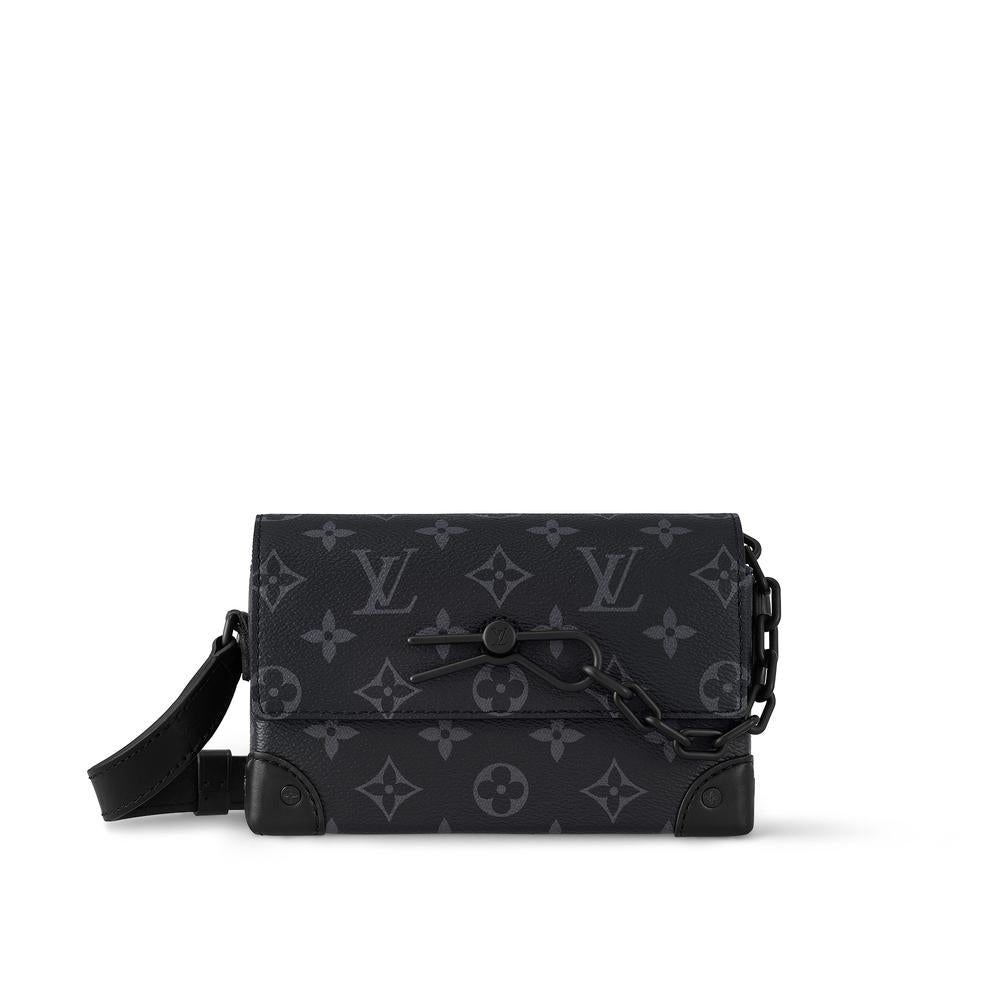 Louis Vuitton Men Steamer Wearable Wallet Monogram Eclipse M81783