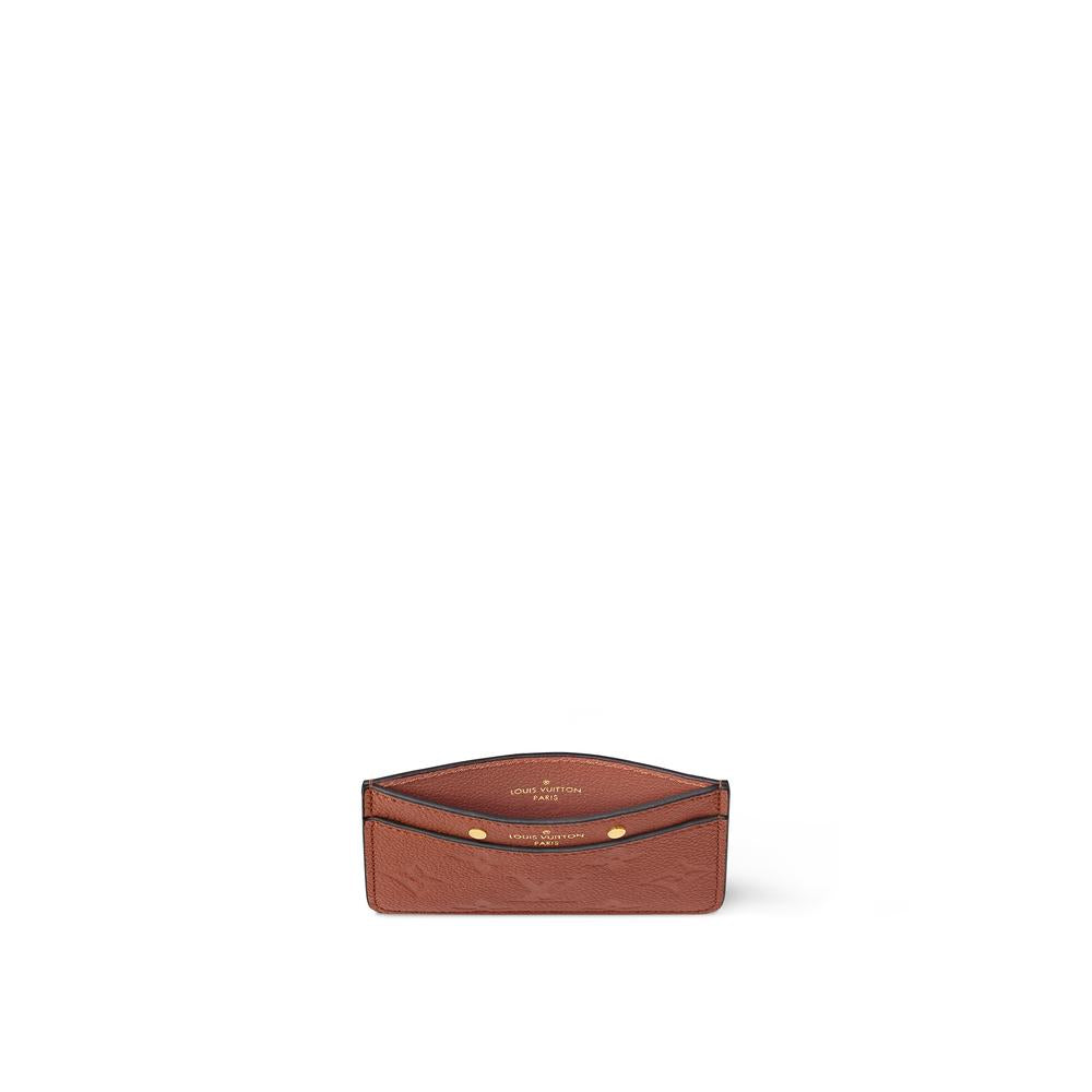 Louis Vuitton Women Card holder Cognac M83678