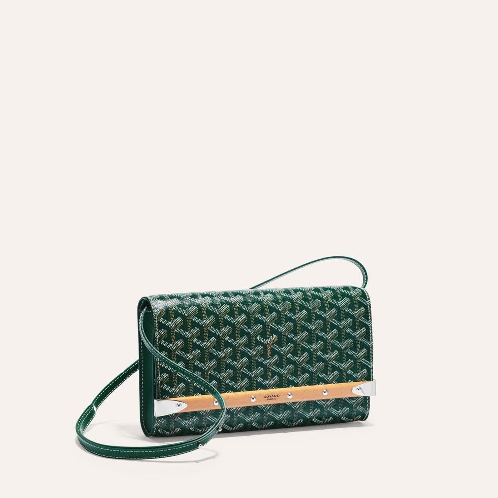 GOYARD Women Monte Carlo Clutch PM Green MONTE2PMLTY09CL09P