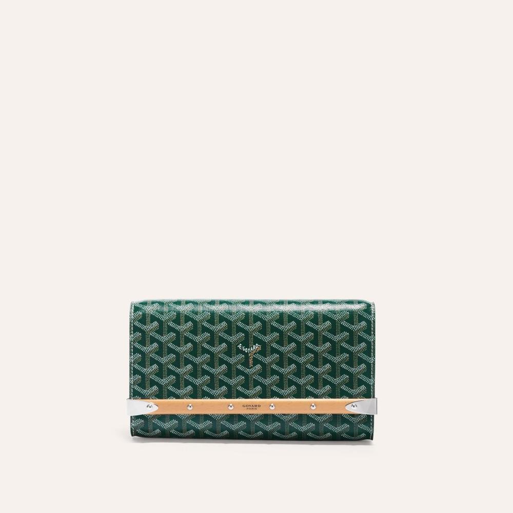 GOYARD Women Monte Carlo Clutch PM Green MONTE2PMLTY09CL09P