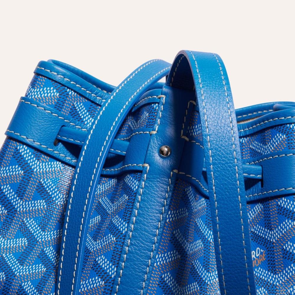GOYARD Women Petit Flo Bucket Bag Sky blue PEFLOTPMLTY10CL10P