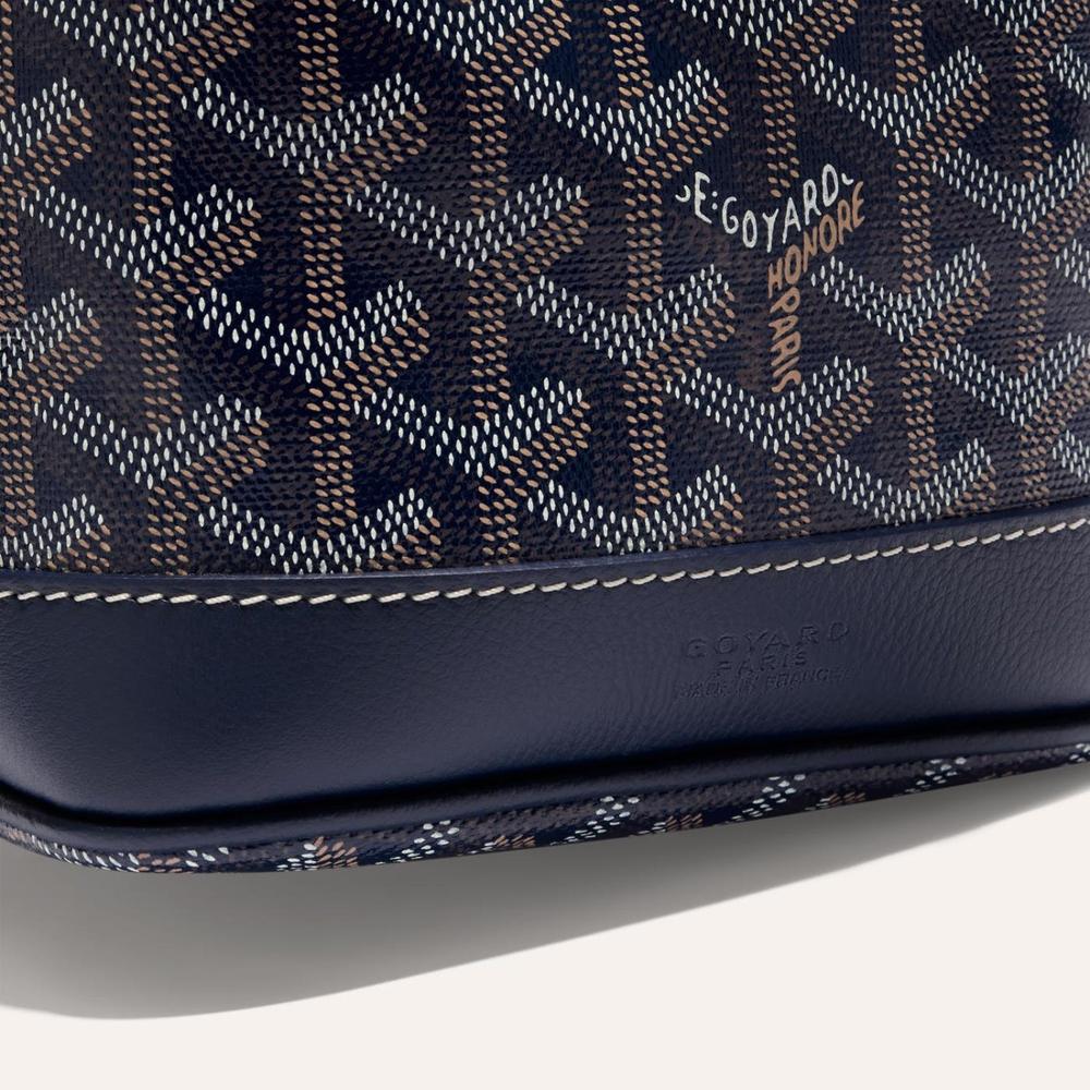 GOYARD Women Petit Flo Bucket Bag Navy PEFLOTPMLTY12CL12P