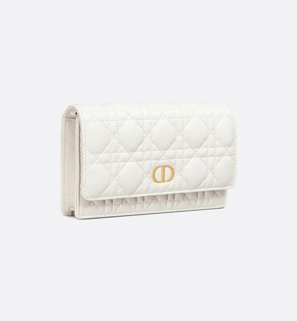 DIOR Women Dior Caro Chain Pouch slat S5134UWHC_M030