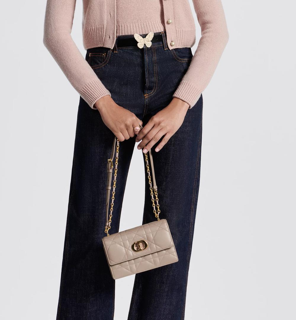 DIOR Women Miss Caro Mini Bag beige poudre S5169UDAX_M51U