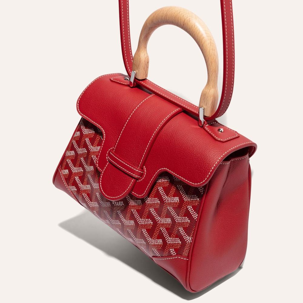 GOYARD Women Soft Saigon Bag Mini Red SAIGONMINTY02CL02P