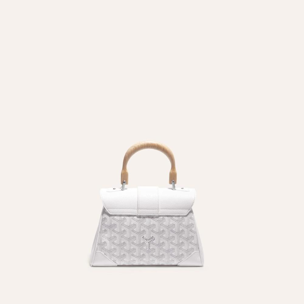 GOYARD Women Soft Saigon Bag Mini White SAIGONMINTY50CL50P