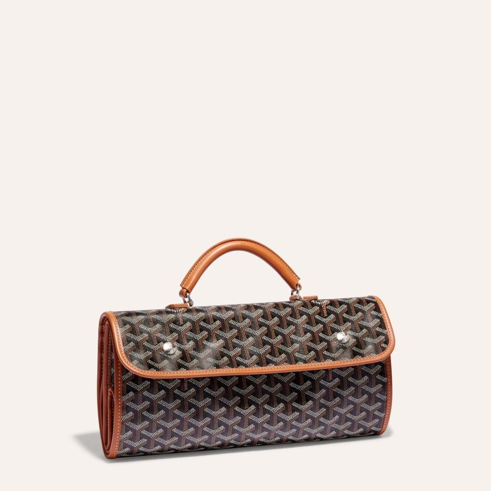 GOYARD Men Saint-Leger Backpack Black tan STLEGEMMLTY01CG03P