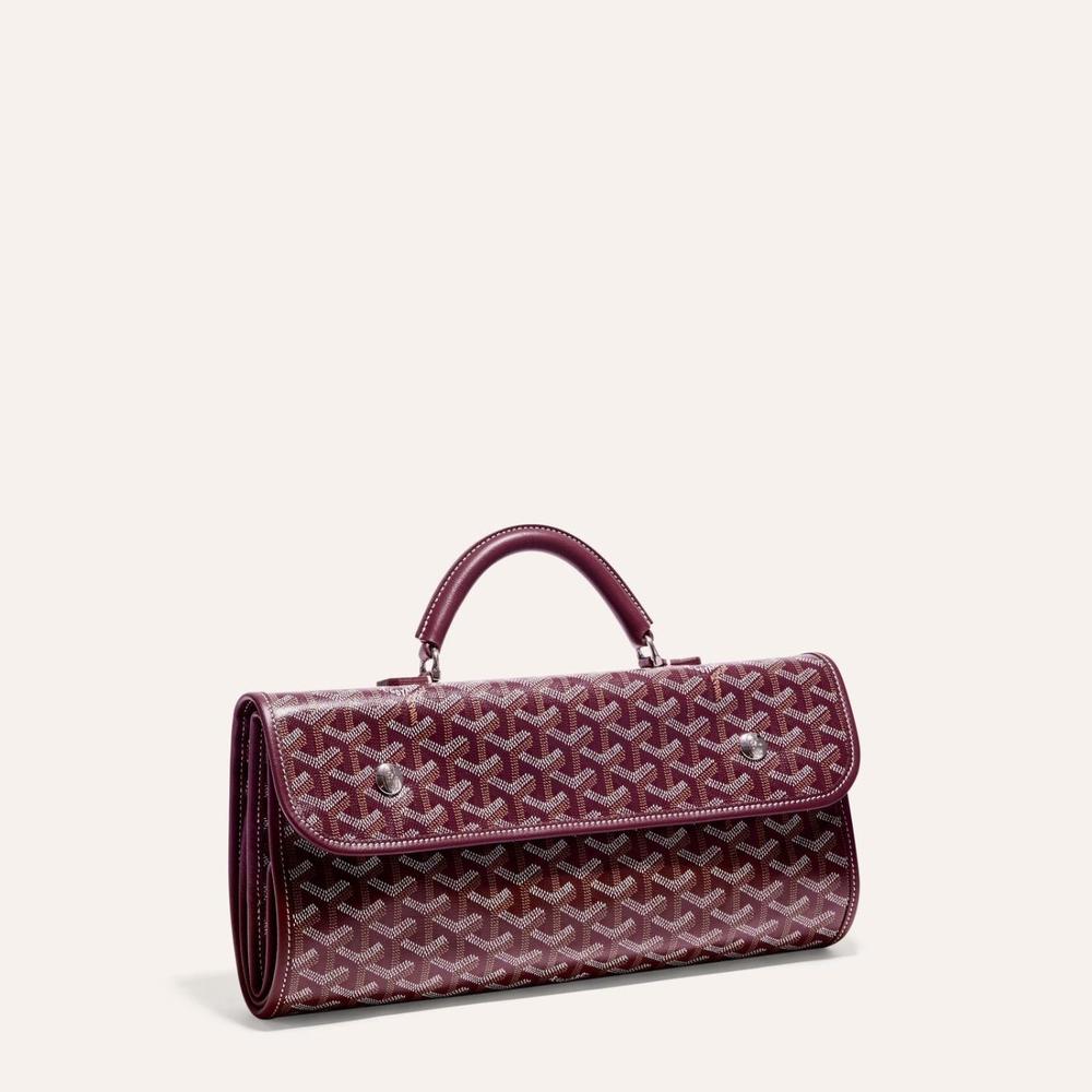 GOYARD Men Saint-Leger Backpack Burgundy STLEGEMMLTY33CG33P