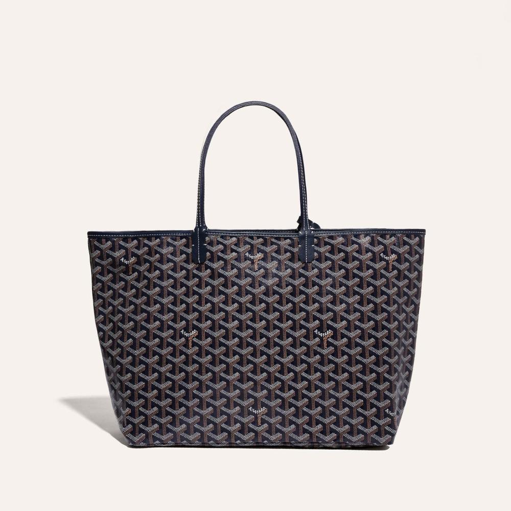 GOYARD Women Saint Louis Bag PM Navy STLOUIPMLTY12CL12P