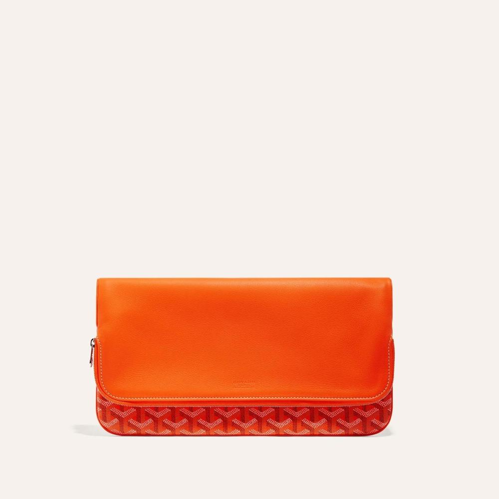 GOYARD Women Saint Marie Clutch MM Orange STMARIMMLTY07CL07P
