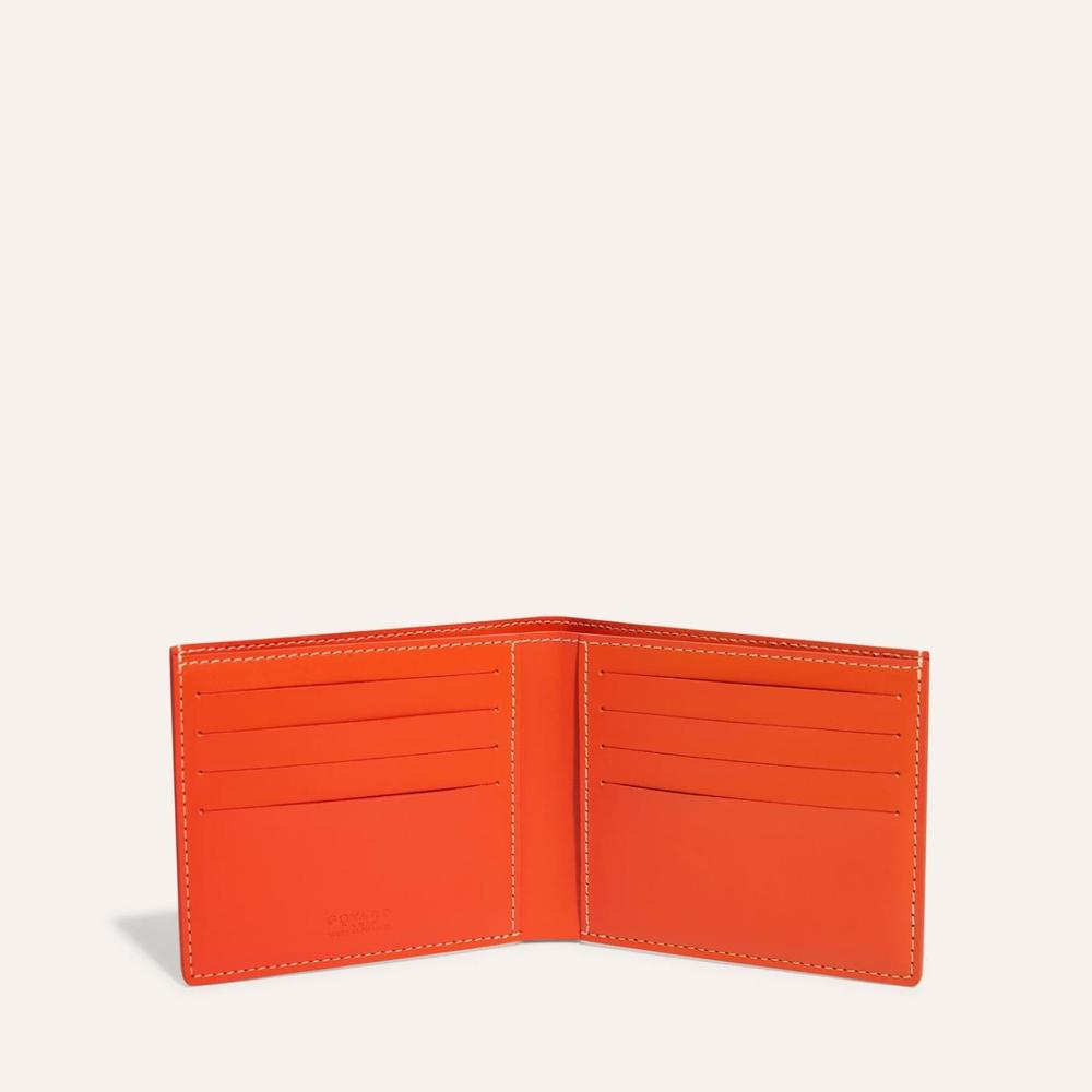GOYARD Unisex Victoire wallet Orange VICTO8PMLTY07CL07X