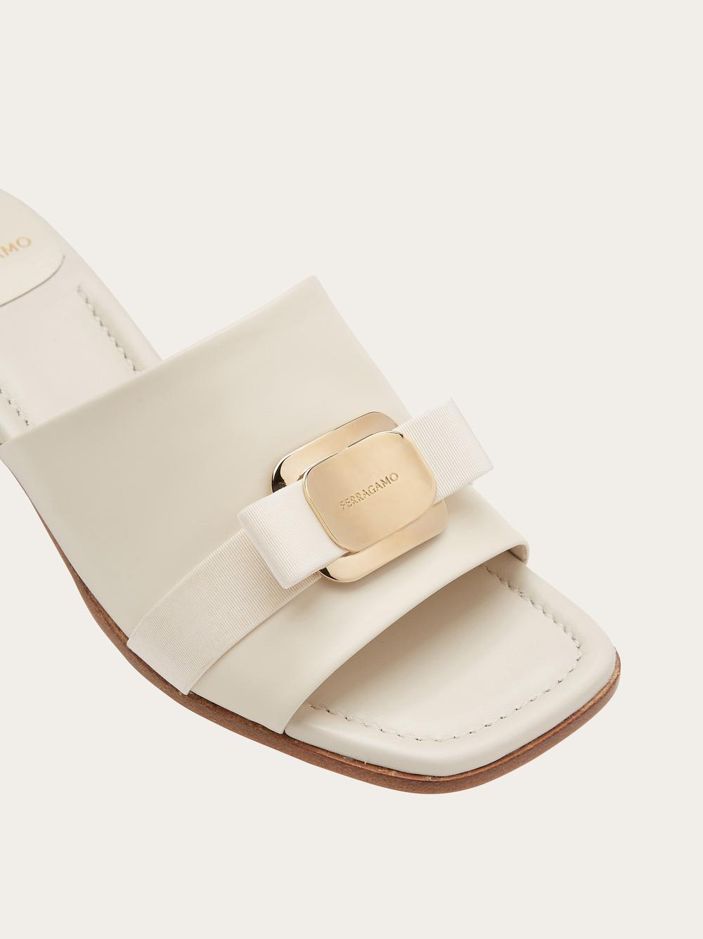 FERRAGAMO Women Mules new Summer flat Mascarpone 01H344 768741