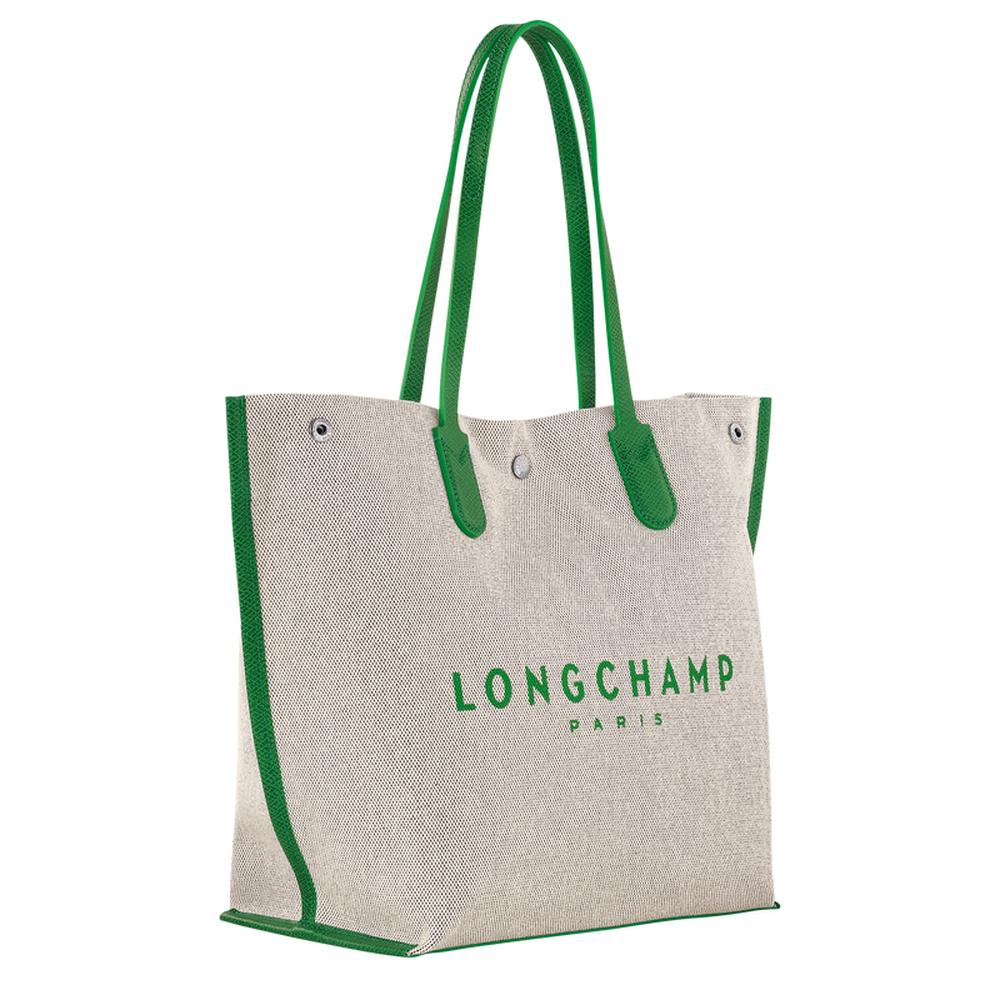 حقيبة توت نسائية LONGCHAMP Essential باللون الأخضر 10090HSG129