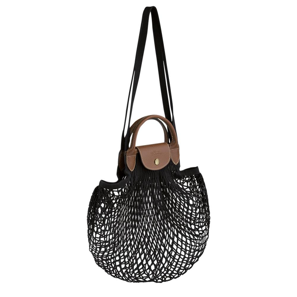 LONGCHAMP Women Mesh bag L The Folding Black 10121HVH001