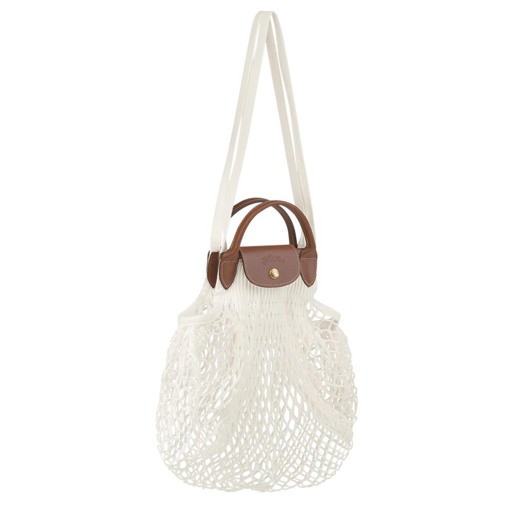 LONGCHAMP Women Mesh bag L The Folding Ecru 10121HVH037