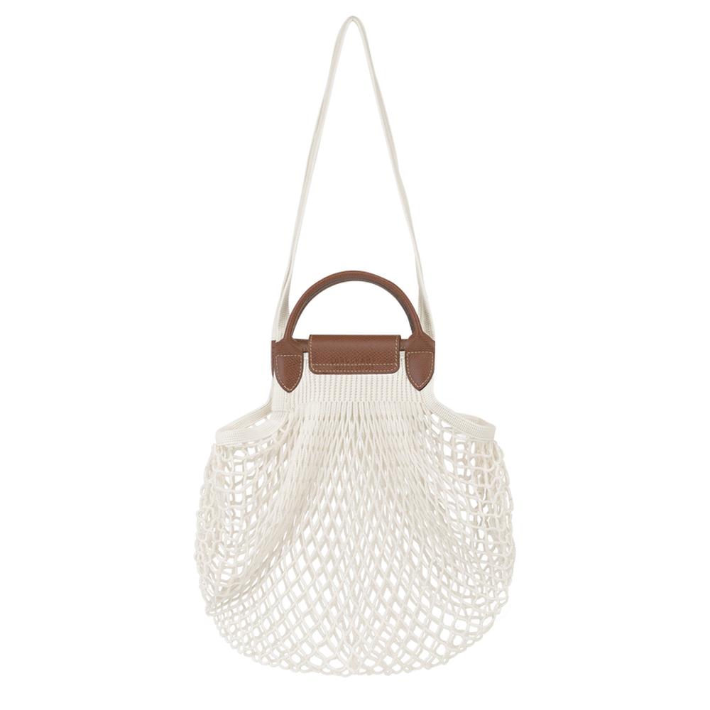 LONGCHAMP Women Mesh bag L The Folding Ecru 10121HVH037