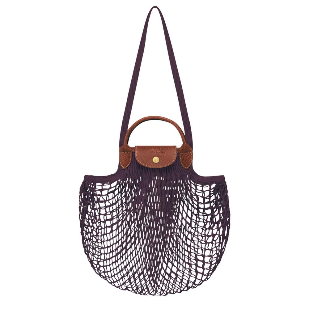 LONGCHAMP Women Mesh bag L The Folding Eggplant 10121HVH061