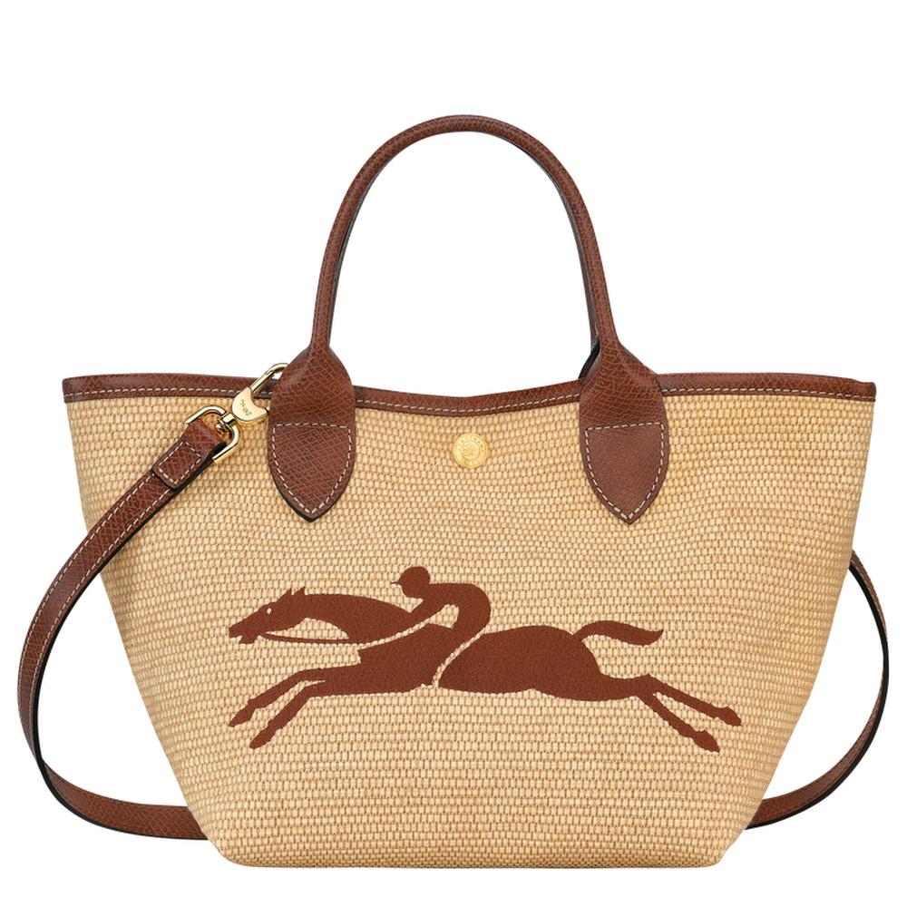 حقيبة نسائية من LONGCHAMP قابلة للطي باللون البني 10144HZB035