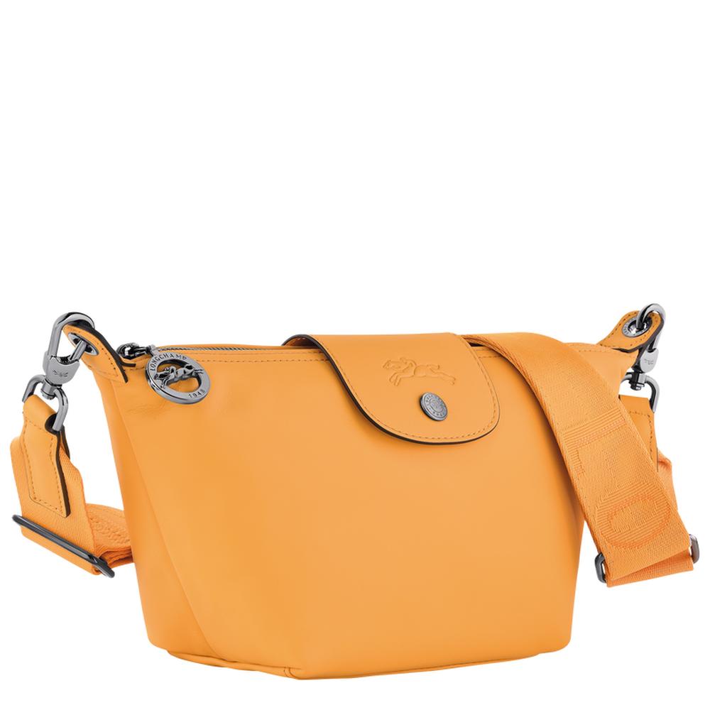 حقيبة كتف LONGCHAMP Le Pliage Xtra للنساء XS بلون المشمش 10212987222