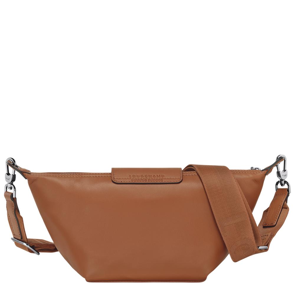 حقيبة كتف LONGCHAMP Le Pliage Xtra للنساء XS بلون كونياك 10212987504