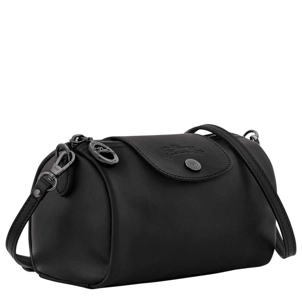 حقيبة كتف LONGCHAMP Le Pliage Xtra للنساء XS باللون الأسود 10255987001