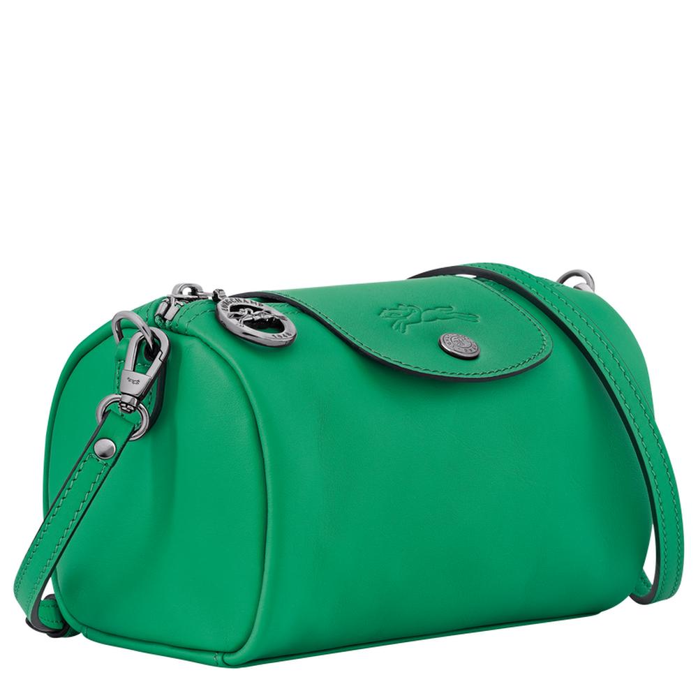 حقيبة كتف نسائية من LONGCHAMP Le Pliage Xtra باللون الأخضر XS 10255987249