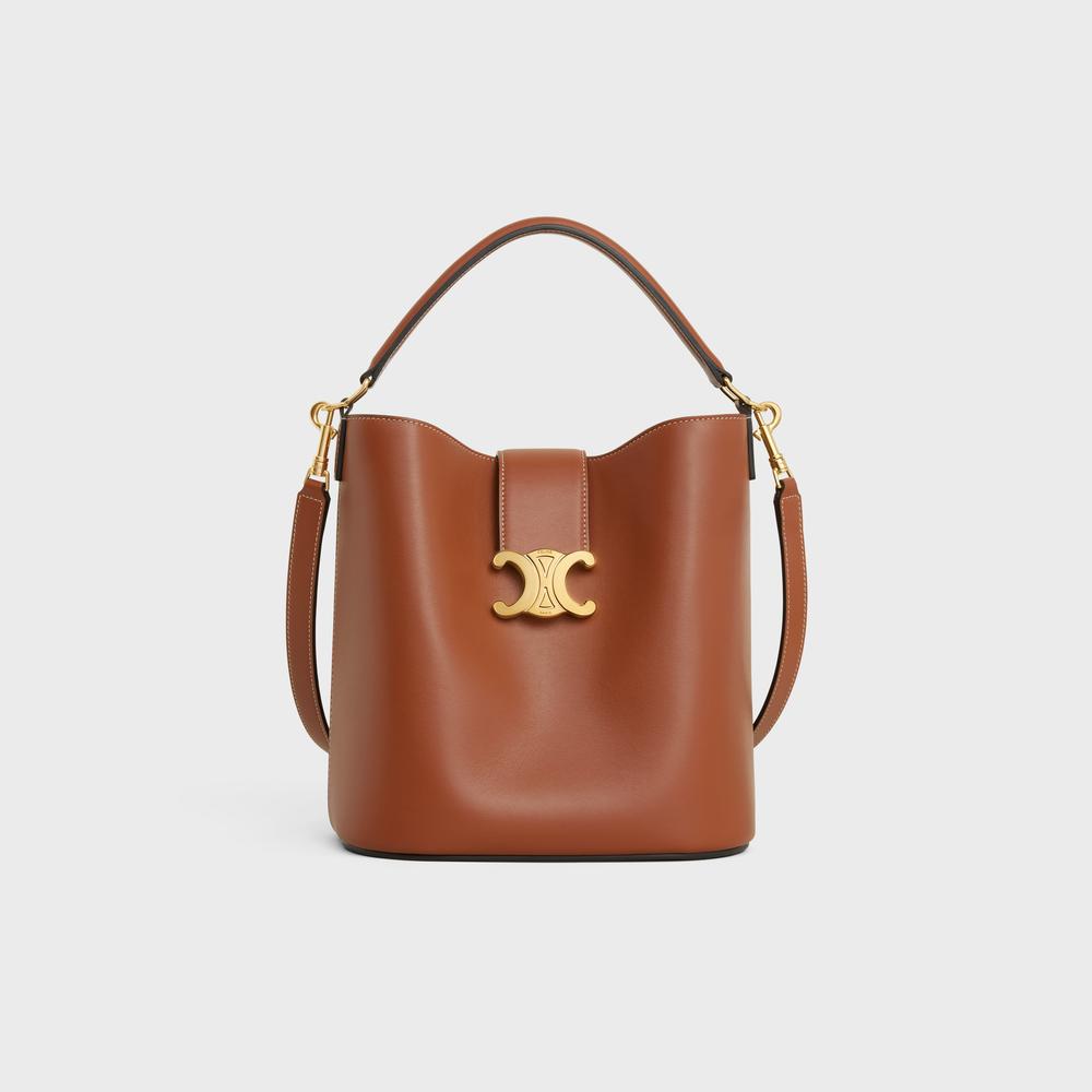 CELINE Women MEDIUM LOUISE BAG in SMOOTH CALFSKIN TAN 116613FX9.04LU